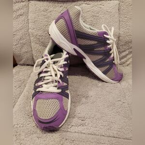 Purple and Gray Women's Athletic Shoes Size 9